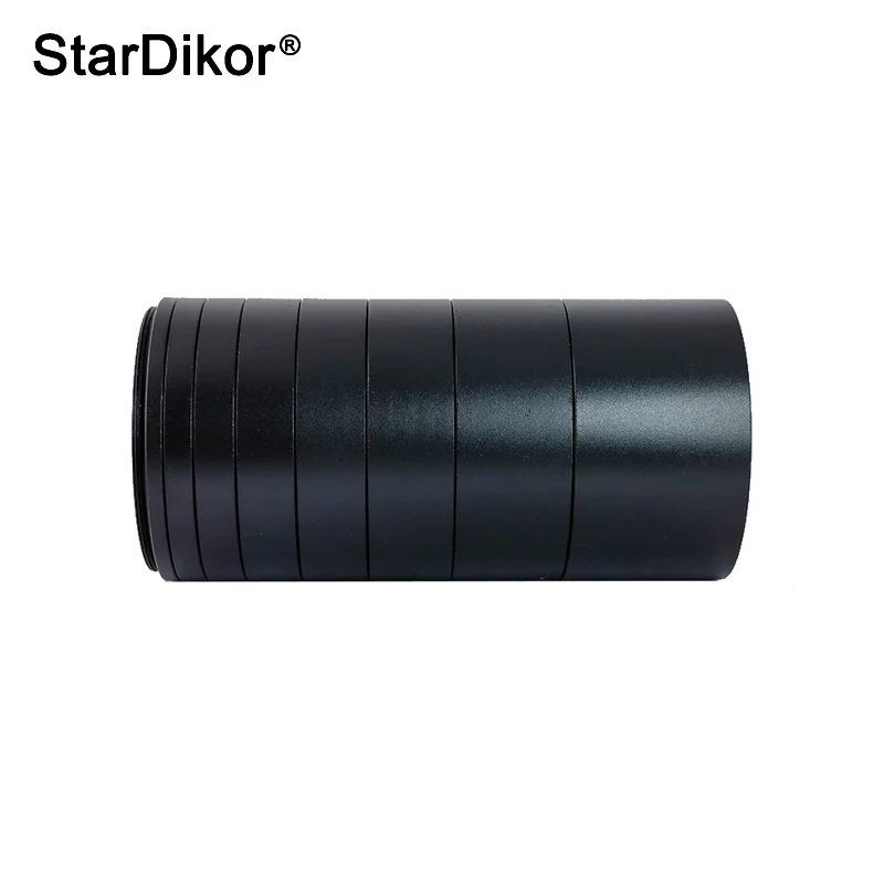 StarDikor M48x0.75 금속 초점 거리 확장 튜브 키트 천문 망원경 사진 ..