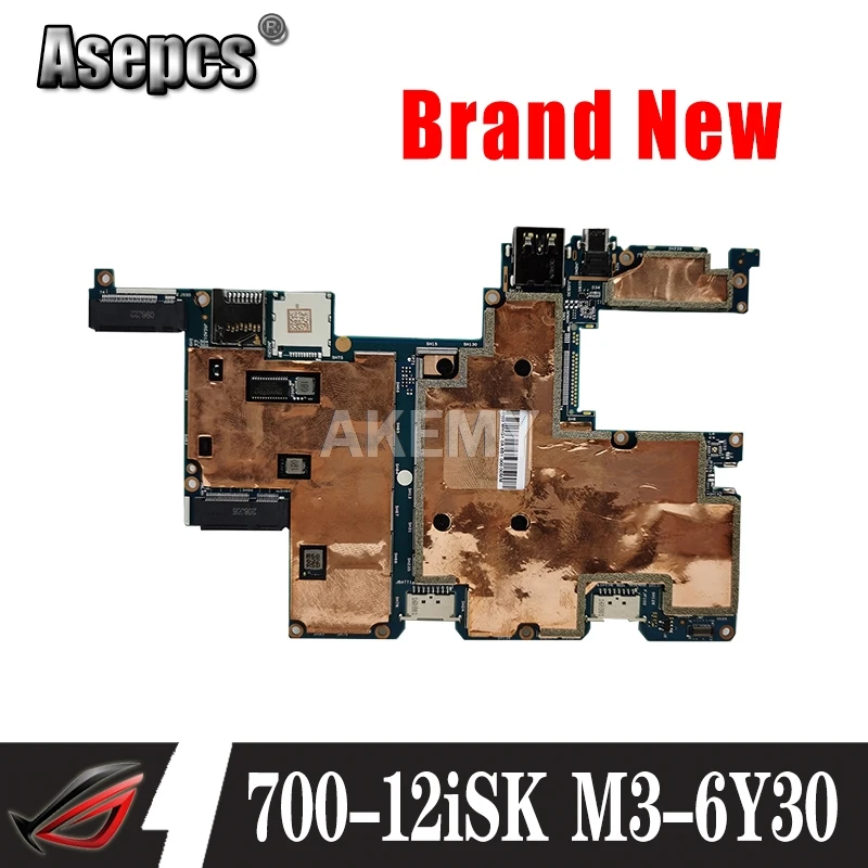 Для For Lenovo MIIX 700-12ISK MIIX700 MIIX-700-12ISK CMX40 NM-A641 материнская плата планшета CPU M3 6Y30 4G 100% ТЕСТ