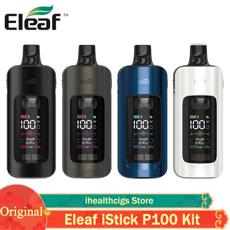 Eleaf-cigarrillo electrónico iStick P100, Original, 100w, batería de 3400mAh, 4,5 ml, Cartucho iStick P100, compatible con GZ Coil