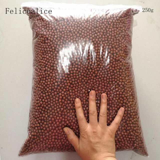 Small Brown Foam Beads/Balls