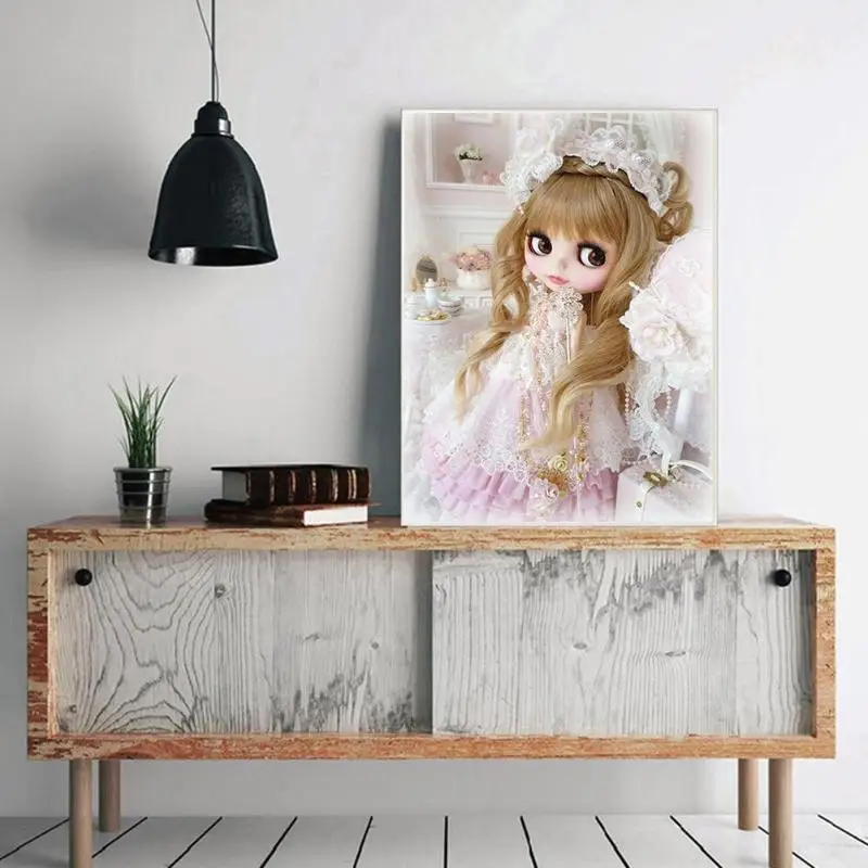 5D DIY полная дрель Алмазная картина кукла вышивка мозаика Набор для творчества "кукла из мультфильма" вышивка крестиком 3D kinderen подарок