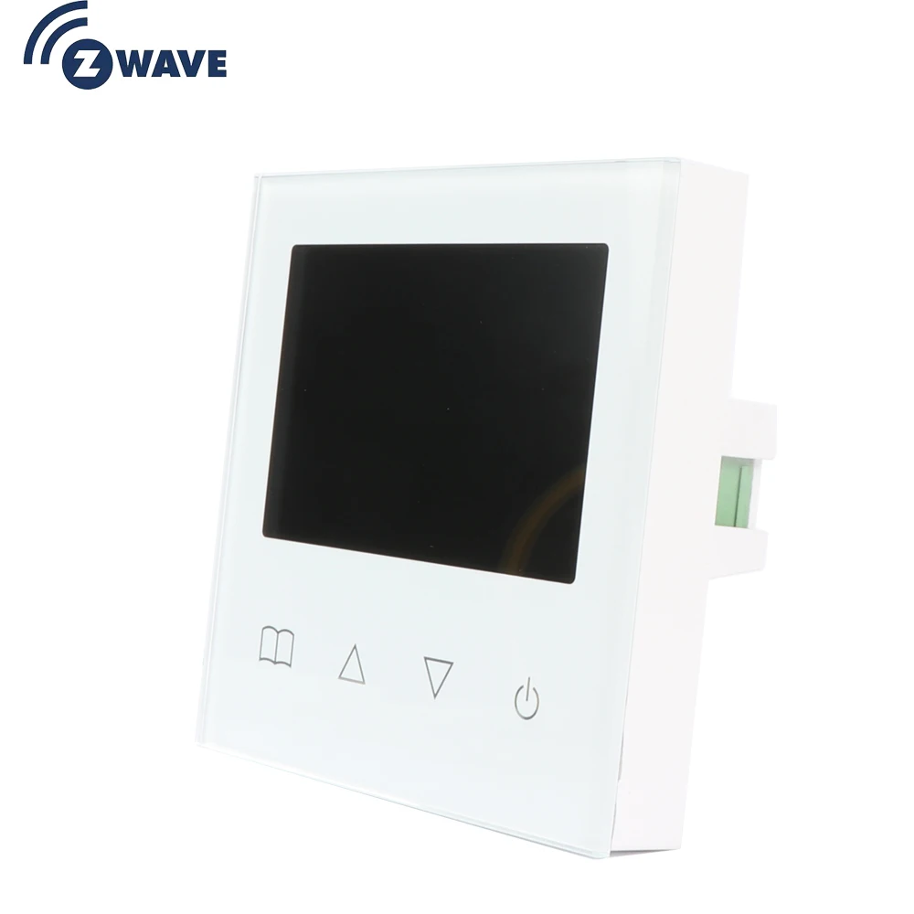 ZWave Plus умный термостат регулятор температуры для воды/электрический подогрев пола RU 869 МГц