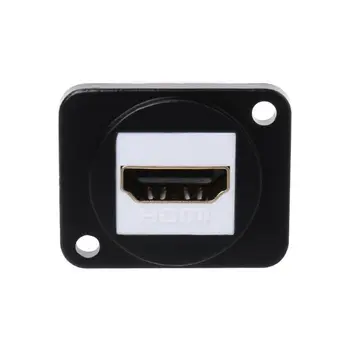 

D Type Metal Connector Module Socket Female to Female Wall Panel Mount Industrial Accessories 28GE