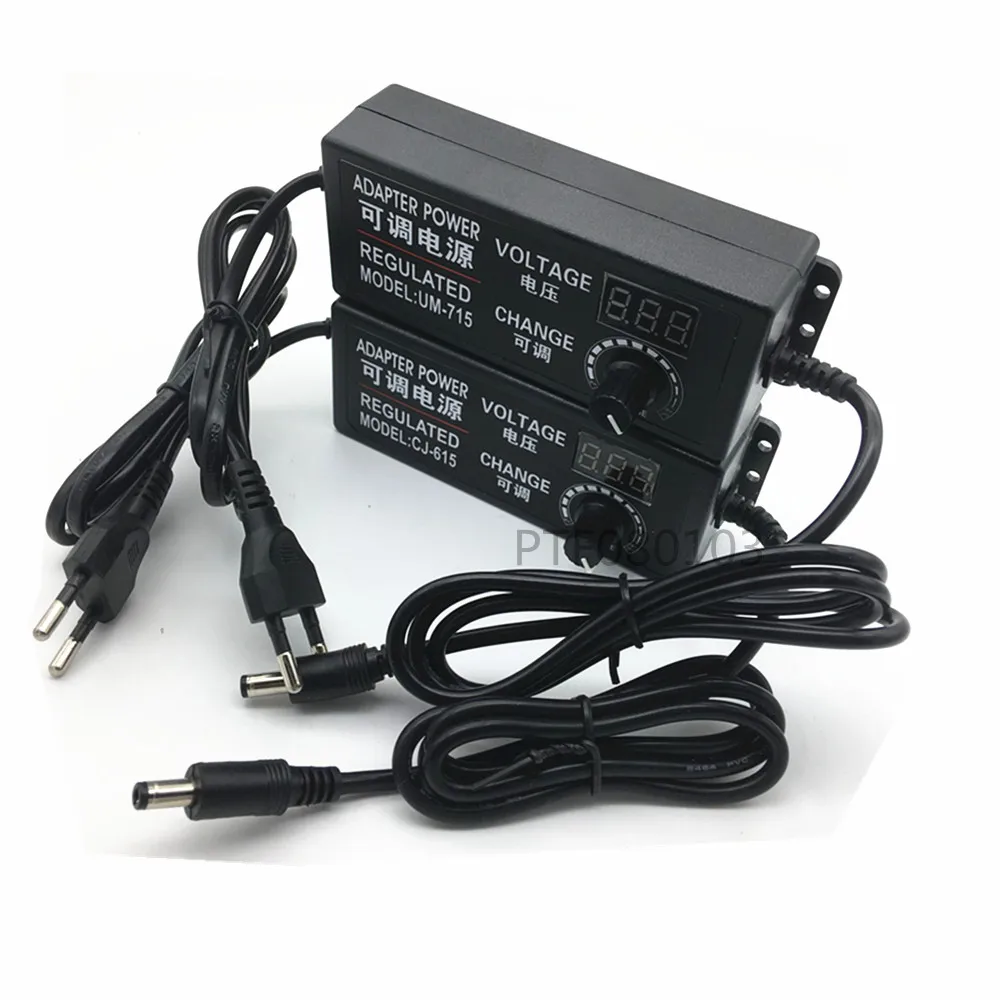 3v-12v 3v-24v 9v-24v com o adaptador regulado