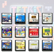

Video Games Cartridge NDS Game Console Card for Nintendo DS 2DS 3DS Educational Puzzle Strategy Simulation Games Series