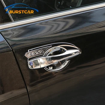 

4Pcs/Set Car Door Handle Bowl Covers Fit For Nissan Teana 2013 2014 2015 2016 2017 2018 Accessories Door Bowl Trim Stickers