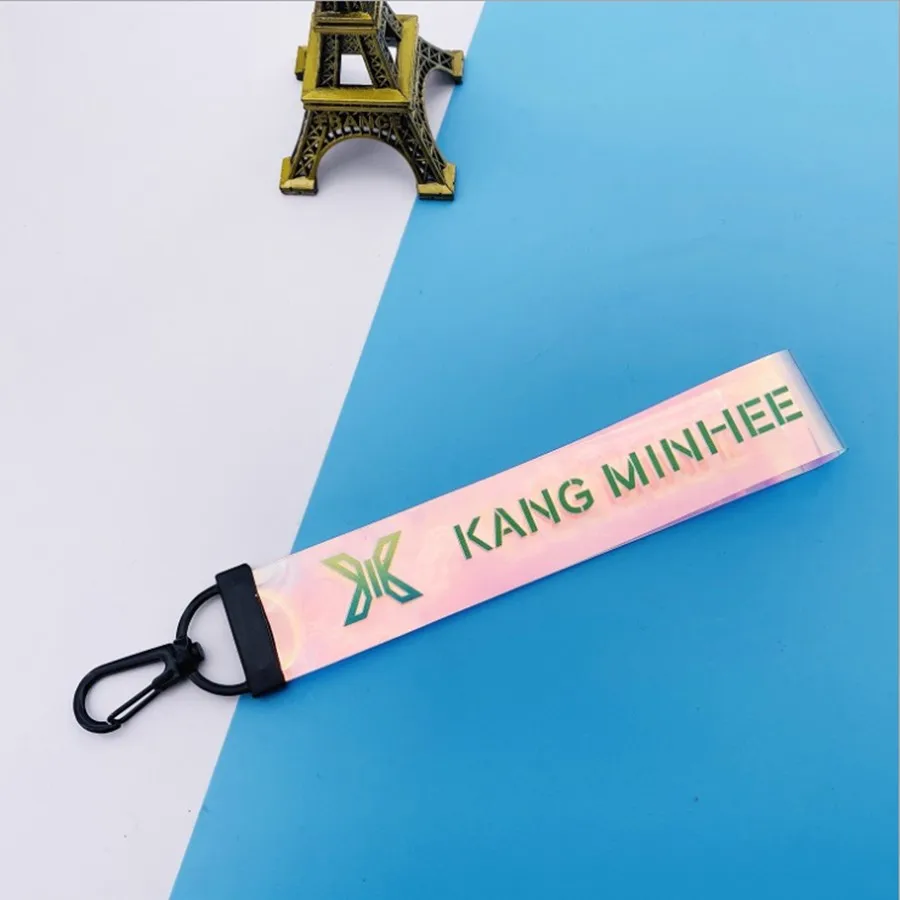 KPOP X1 милый ремешок для ключей лазерный ремешок для мобильного телефона X один член брелок