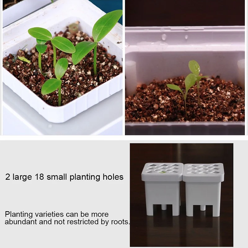 Smart Herb Garden Kit Led Grow Light Hydroponic Growing Multifunction Desk Lamp Garden Plants Flower Hydroponics Grow Tent Box(E