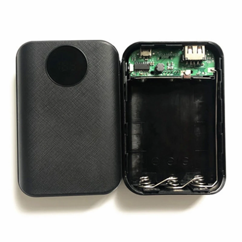 Top Power Bank Box 3X18650 батарейный блок DIY Smart Charge Fast светодиодный светильник для сотового