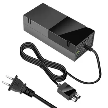 

For Xbox One Console AC Adapter Brick Charger Power Supply Cord Black charger for pea