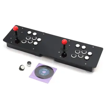 

Double Arcade Stick Video Game Joystick Controller Console PC 2 Players Computer Video Game Machine Game Playing Accessories USB