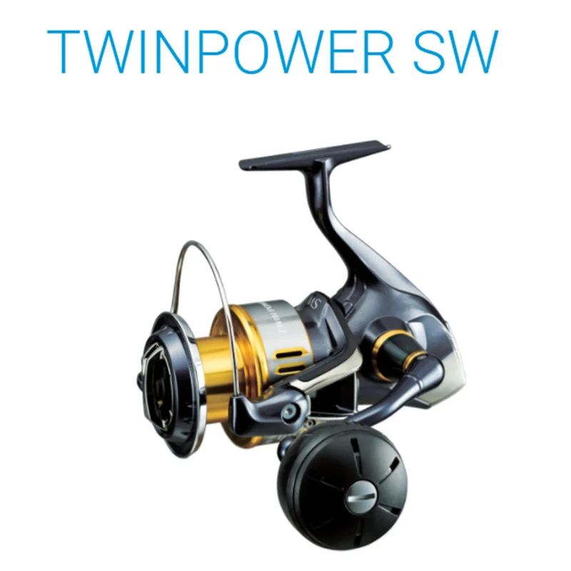 Спиннинговая катушка SHIMANO TWIN POWER SW 8000PG 8000HG 11 + 1 шарикоподшипник для морской