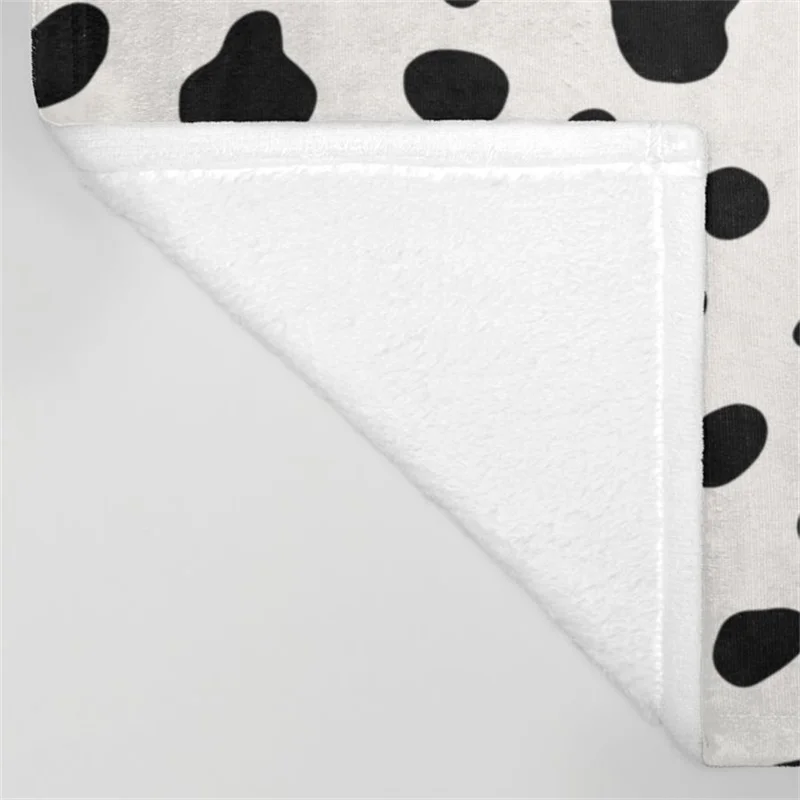 Polka Dots Dalmatian Spots Throw Blanket 85