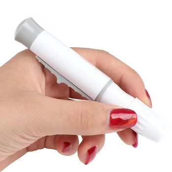 

1pcs Adjustable Lancing Pen Lancet Device For Diabetics Blood Collect Depth Blood Sampling Glucose Test Pen