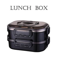 Lunch Box For Men Stainless Steel Bento Box Japanese Style Office Worker Protable Lunchbox Student Ins