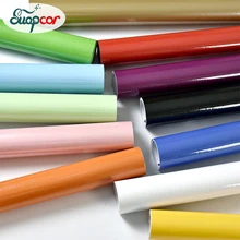 Глянцевая ПВХ Декоративная пленка самоклеющиеся обои Современная Мебель Ремонт наклейки кухонные шкафы водонепроницаемый обои