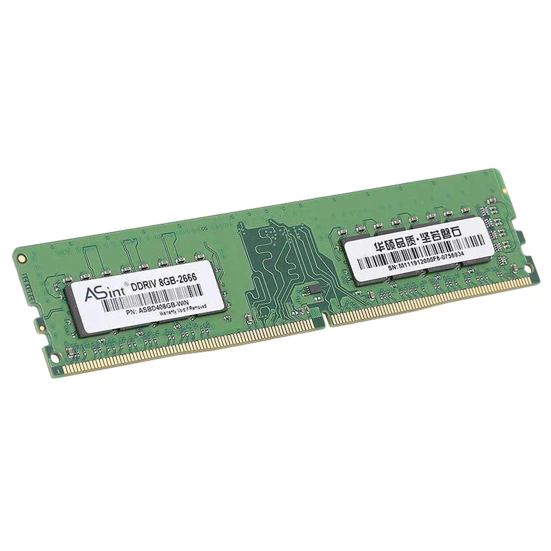 ASint DDR4 8GB PC Ram 2666MHz настольная память 288 Pin низкая мощность Dimm и компьютерные компоненты