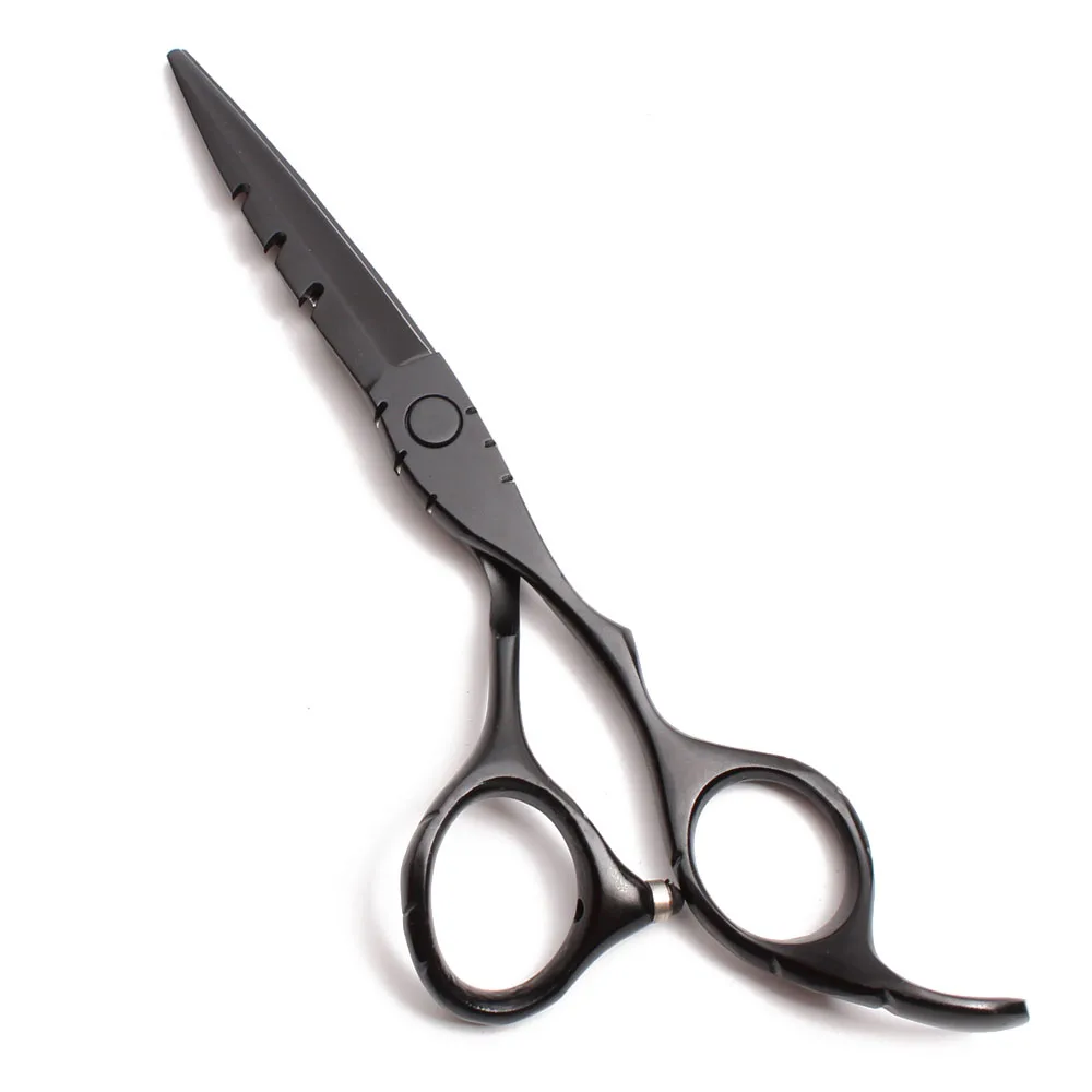 Парикмахерские ножницы 6," JP сталь черный цвет парикмахерские ножницы филировочные ножницы Профессиональные ножницы C1010