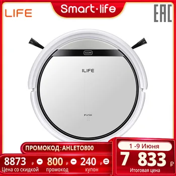 

Robot vacuum cleaner iLife V50 power for dry cleaning