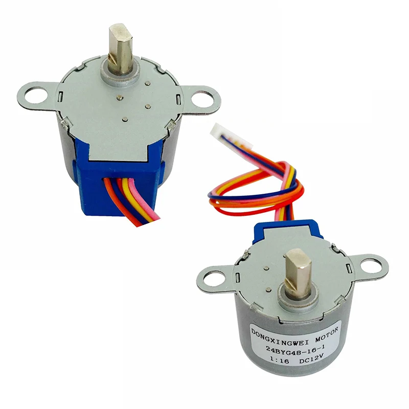 1 комплект 24BYJ48 DC 12V CNC редукционный тактовый шаговый двигатель Step motor |