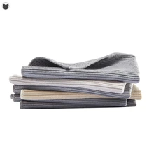 3Pcs סופר סופג מיקרופייבר מטבח צלחת בד גבוהה-יעילות כלי שולחן ריהוט ביתי ניקוי מגבת מטבח כלים(China)