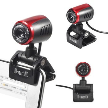 

Webcam 480P USB HD Webcam Web Cam Clip-on Digital Camera with Microphone Web Camera for Laptop PC Computer