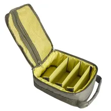 Коробка Для Хранения Чехол 4-Слои Двойная застежка-молния сумка для рыболовных катушек и армейско-зеленого цвета