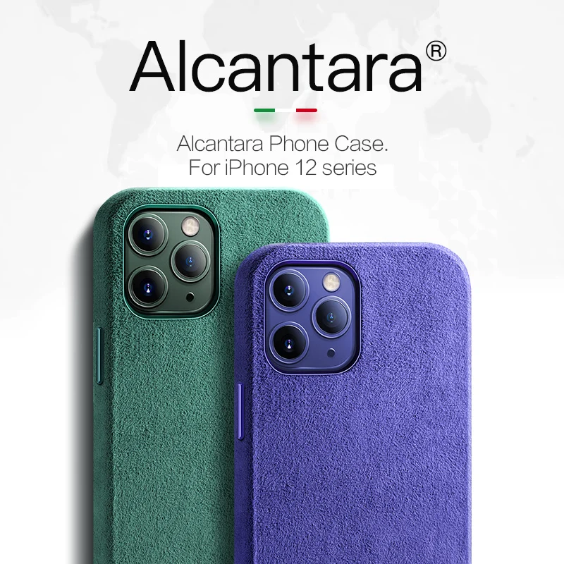 Alcantara Iphone 12 Series Case Gatebay Alcantara Iphone 12 Series Case Gatebay