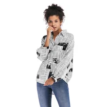 Women Blouses Femme Plus Size Fashion Long Sleeve Casual Tops Office Ladies Blusas Femininas Loose Blouse woman 2020 Autumn