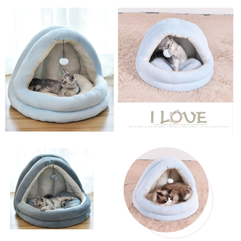 Лежанка для домашних питомцев SUPREPET мягкая теплая кровать щенков и котят складная