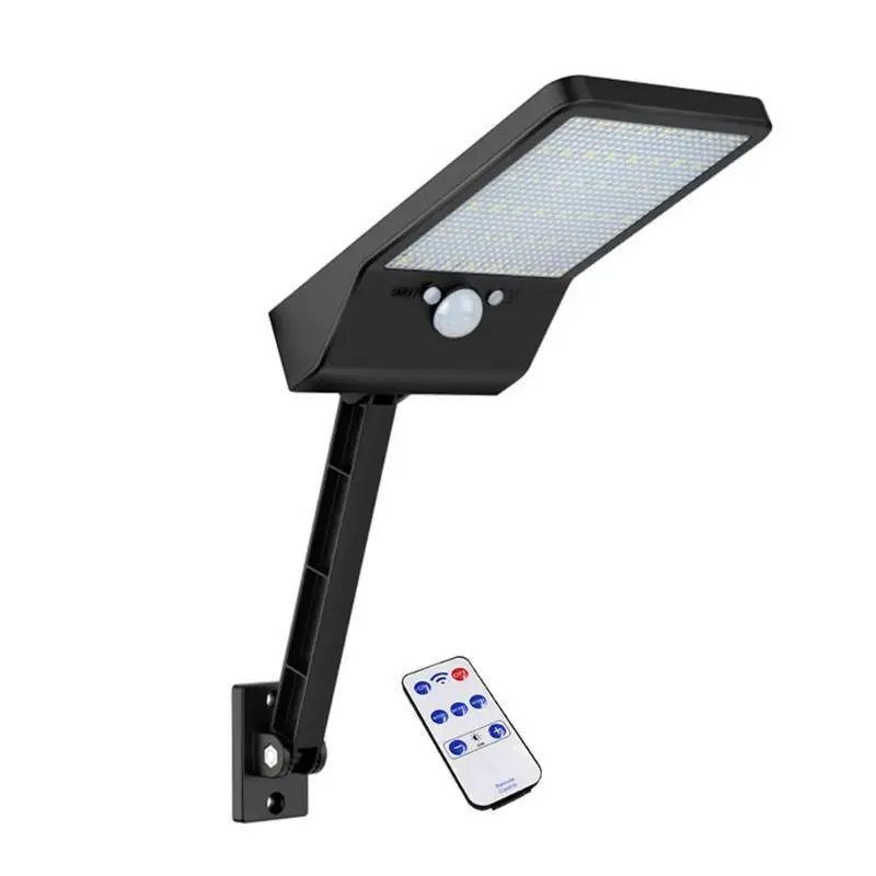 48 LED Solar Light PIR Motion Sensor Wall Lamp Outdoor Power Street Light IP65 Waterproof Remote Control Solar Lamp For Garden|Solar Lamps| - AliExpress