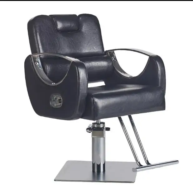 Barber shop chair, hairdressing chair, hair salon, special lifting, rotating, cutting, shaving, recliner can be put down with pe