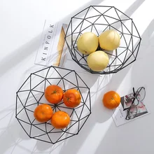 Bowl Container Wire-Basket Storage-Holder Snack-Tray Drain-Rack Vegetable Fruit Kitchen
