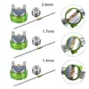 WENXING Professional HVLP Spay Gun 0.8/1.0/1.4/1.7/2.0mm Nozzle Gravity Airbrush For Car Painting 3