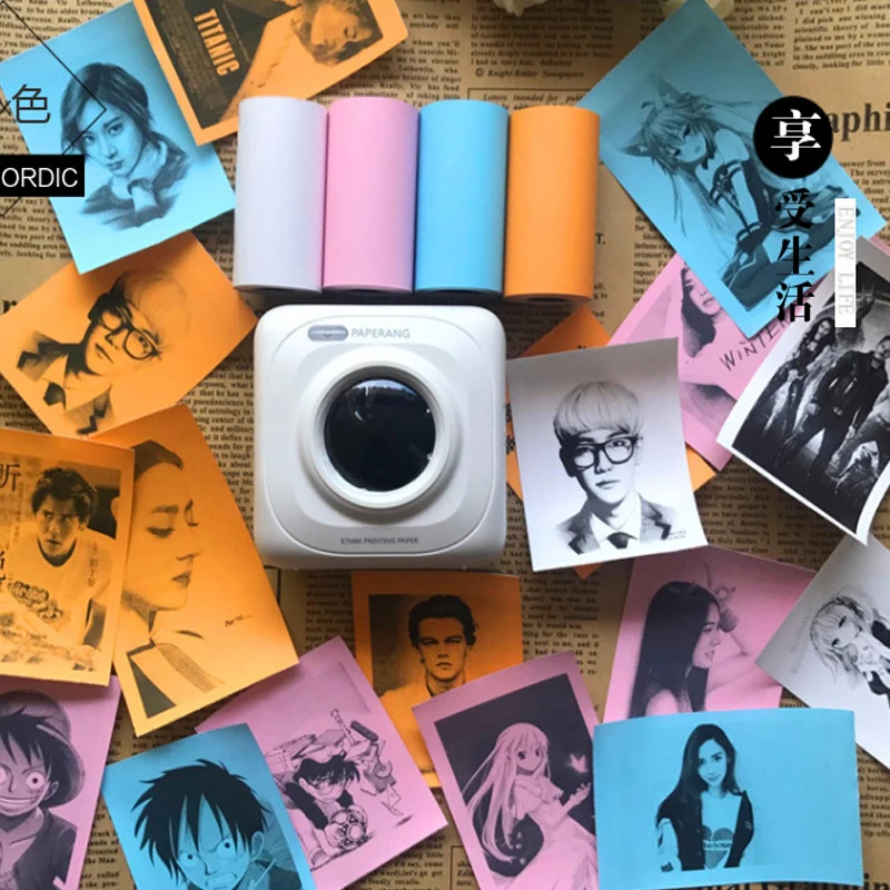 Термобумага этикетка бумага для наклеек PeriPage PAPERANG фотопринтер|Принтеры| |