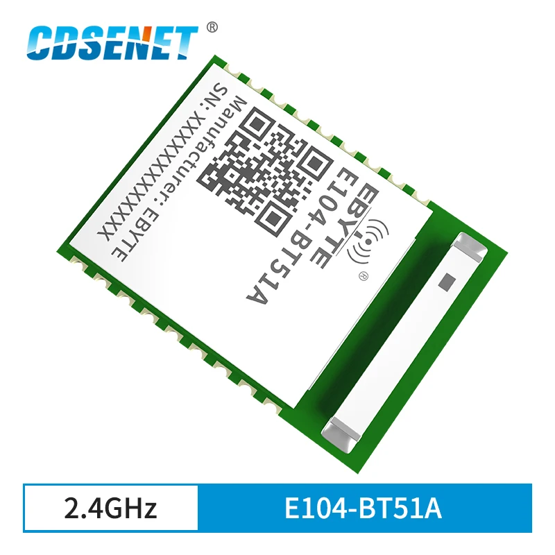 e104 bt5040u nrf52840 module rf 2 4ghz pcb ble5 0 onboard antenna usb interface high performance E104-BT51A CC2640R2L 2.4GHz 5dBm Bluetooth Module Range 3.3V BLE5.0 Ceramic Antenna UART BLE Module PCB Antenna