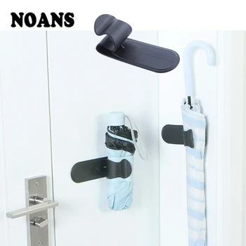 

For Mitsubishi Lancer As AXS Hyundai Solaris Renault Megane Clio Ford Fous 1 2 3 Car Home Umbrella Hooks Hangers Holders Sticker