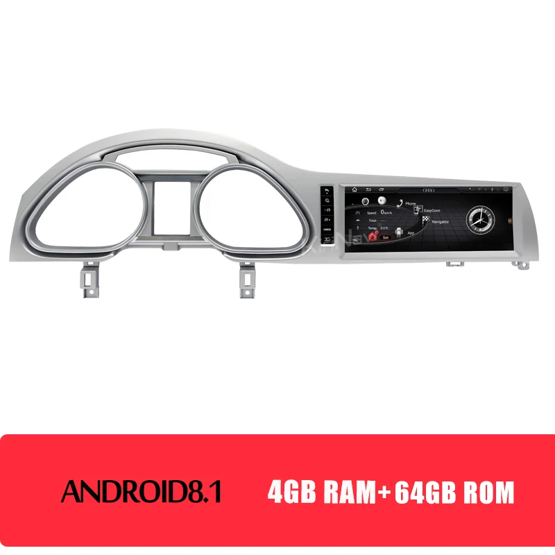 Perfect KiriNavi 10.25" Android 7.1 Car Radio GPS Navigation For Audi Q7 Android Dvd Player Car Multimedia Auto Radio 2007-2015 WIFI 4G 6