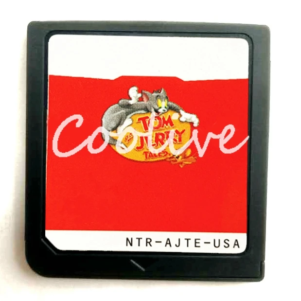

Tom and Jerry Video Game Accessories Compilation Cartridge Card for 64 bit Console US Cover