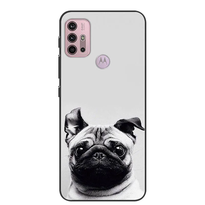 Fashionable Soft Silicone Back Cover Phone Case - Fits 6.5'' Models