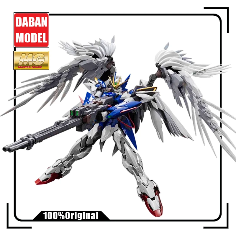 Модель DABAN 8820 HIRM 1/100 XXXG-00W0 Wing Gundam Zero Сборная модель с кронштейном экшн-игрушка