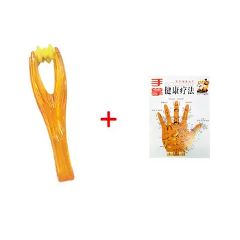 

1pc Hand Finger Joints Massager Handheld Blood Circulation Tool Dual Roller Stress Relief Beauty Plastic Tool Joint Massager