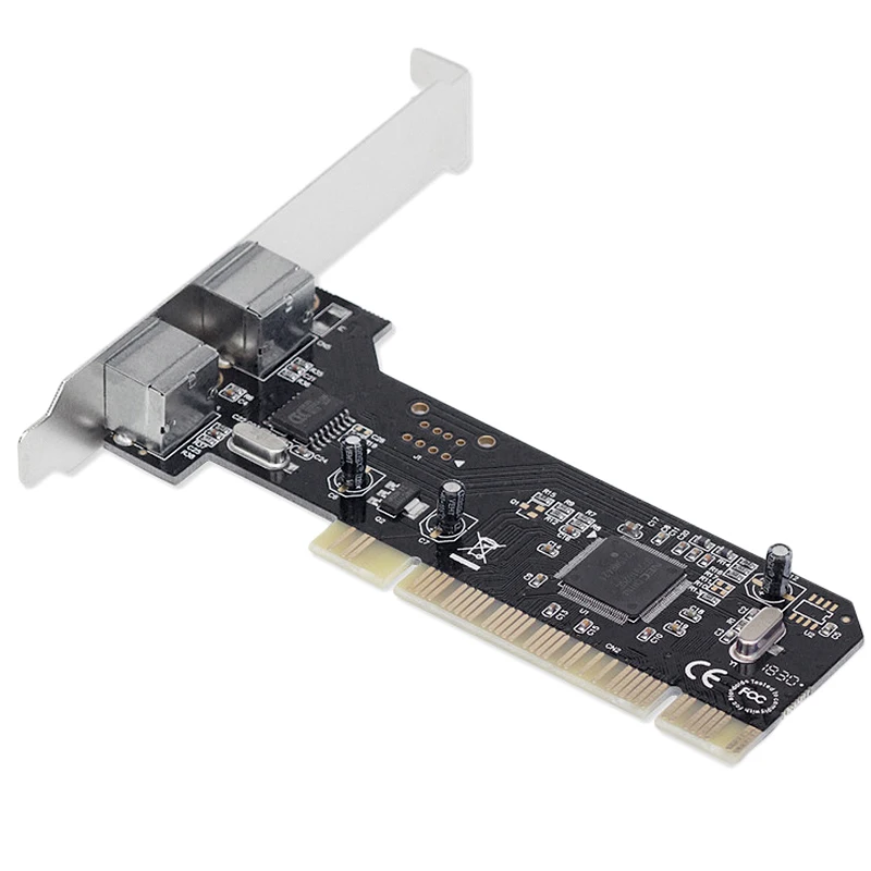 2 порта Ps2 Ps/2 Pci карта + низкопрофильный кронштейн для ПК без Usb|Платы расширения| |