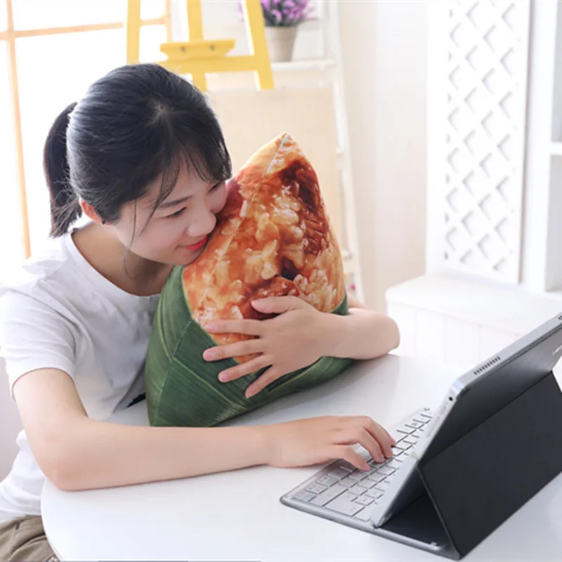 

Creative Model Dragon Boat Festival Rice Dumpling Plush Pillow Funny Rice Dumpling Modeling Cushion Activity Gift Customization
