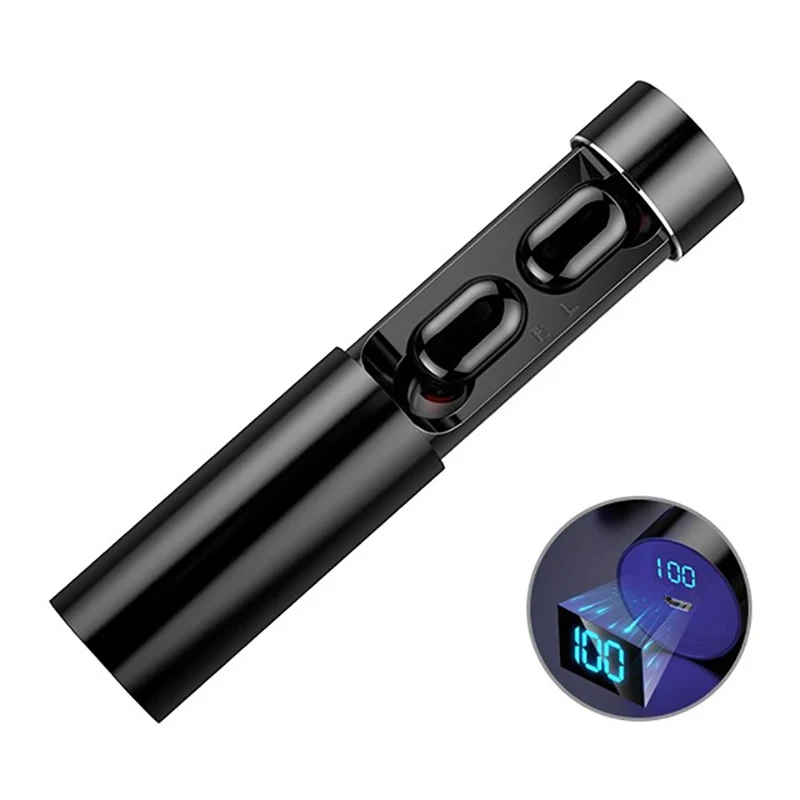 

A6 TWS Fingerprint Touch Bluetooth Earphones 6D HiFi Stereo Mini Wireless Earphones CVC8.0 Noise Reduction Sports Headset