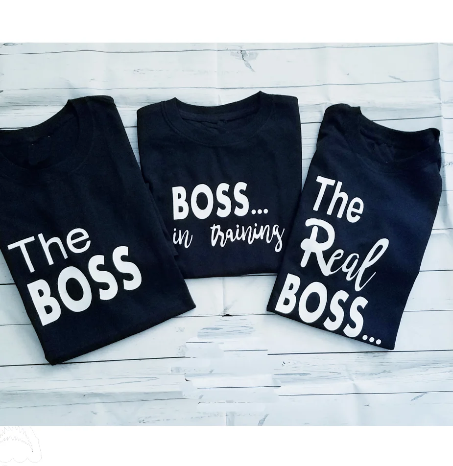 The Boss Family Matching Family Outfits 