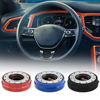 

6 Holes Aluminum Car Steering Wheel Quick Release Hub Adapter Snap-Off Boss Kit Hub Adapter Snap-Off Boss Kit Hub Adapter Snap-O