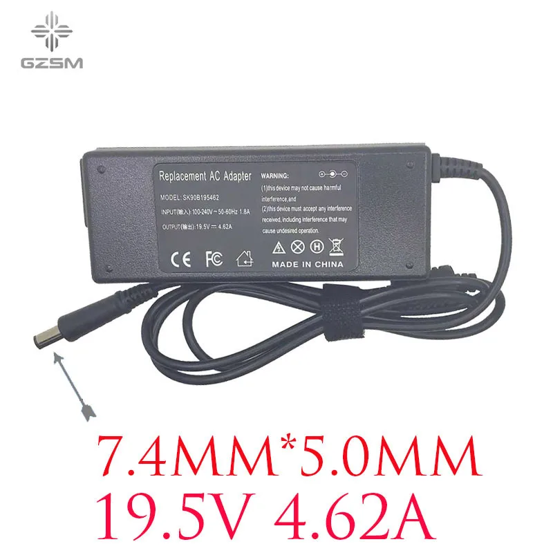 HSW Ac Мощность адаптер для ноутбука Dell Inspiron N5030 N5110 N7010 1440 PP41L PP42L E1501 1720 19 5 V 4.62A