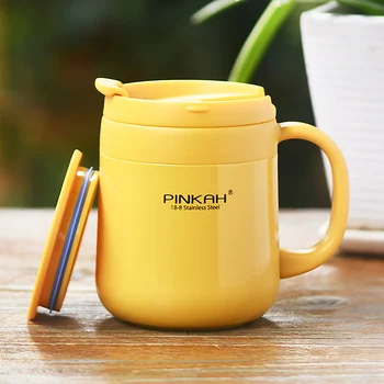 

Mini Vaccum Flask Coffee Thermos Stainless Steel Double Wall Tumbler Portable Penguin Flask Mug Coffee Thermos Tea Mug II50BWB