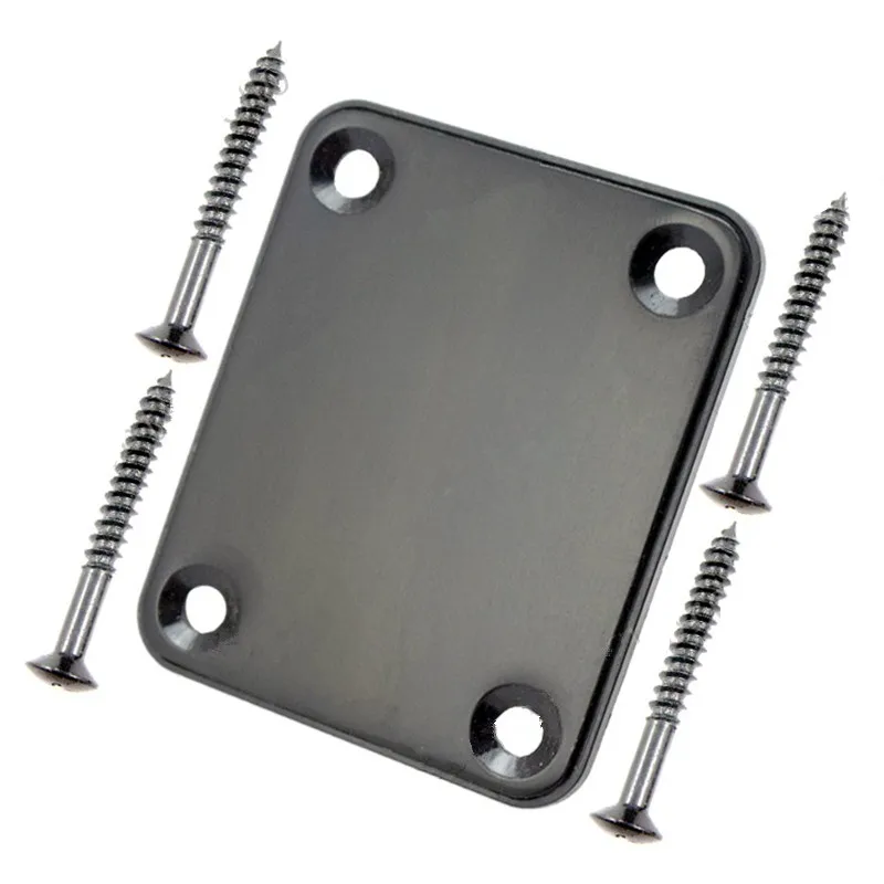 A Black Guitar Neck plates for Bass Electric Guitar Wholesale Musical Instrument Accessories